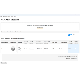 3D-Printomat Software 3D4000Shop Basel